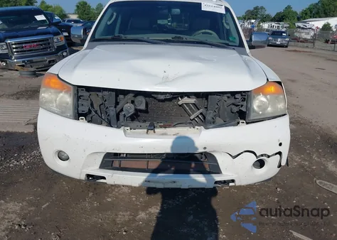 2010 Nissan Armada Platinum z USA, uszkodzony, nr VIN 5N1BA0NF1AN601503